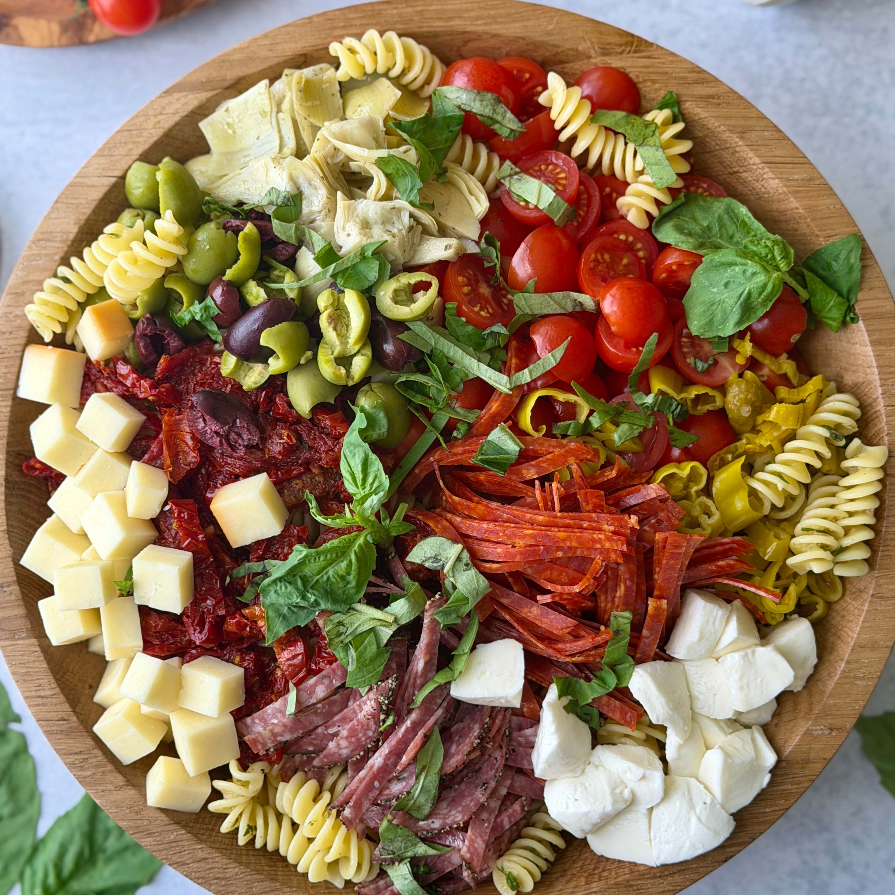 Feed Your Soul Antipasto Pasta Salad
