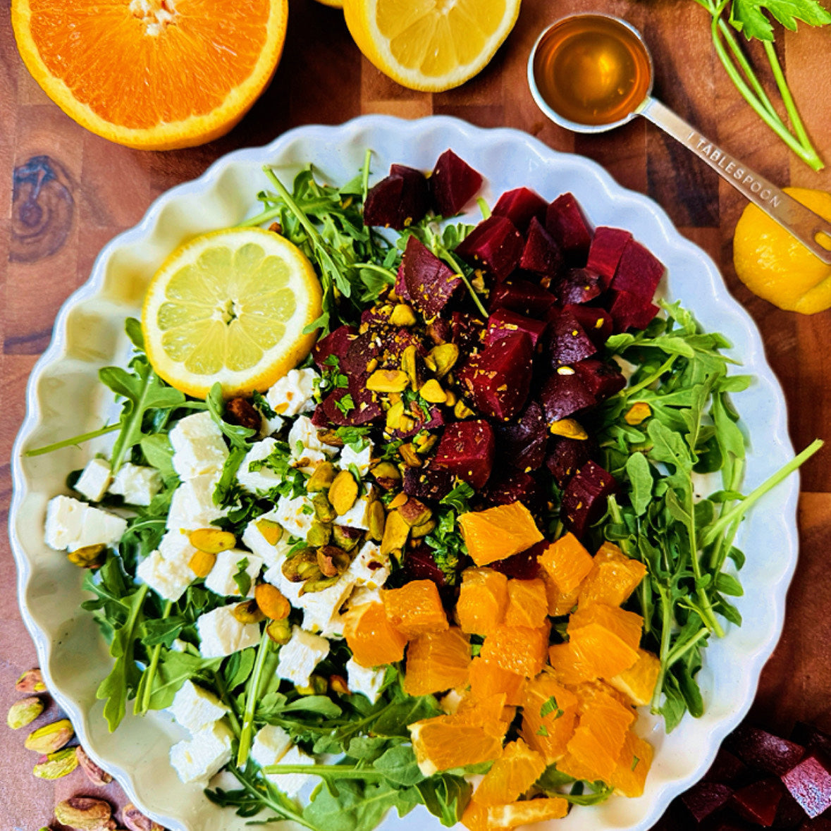 Beet & Feta Salad with Citrus Vinaigrette: The Salad That Actually Gets You Excited to Eat Beets