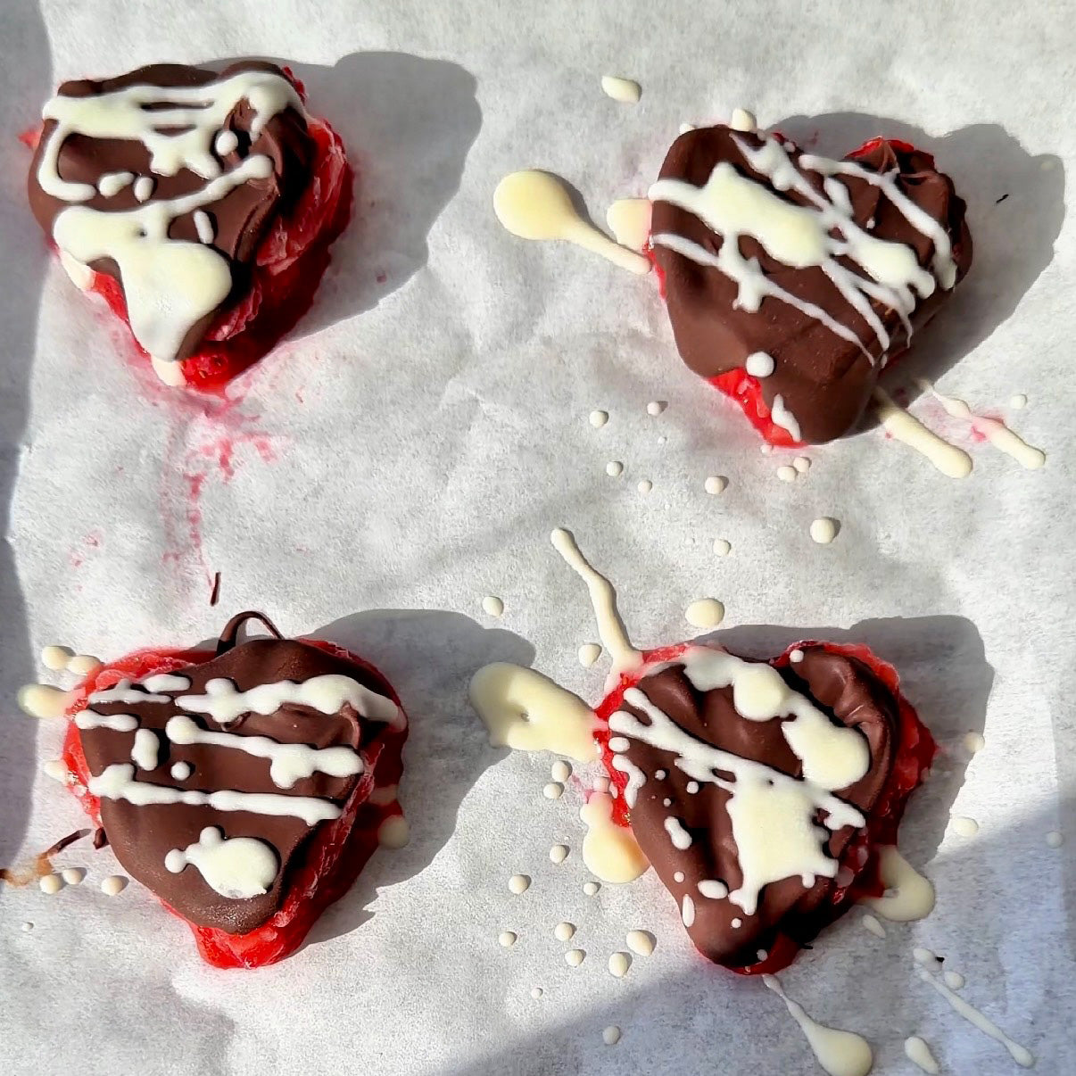 Feed Your Soul Chocolate Covered Strawberry Hearts