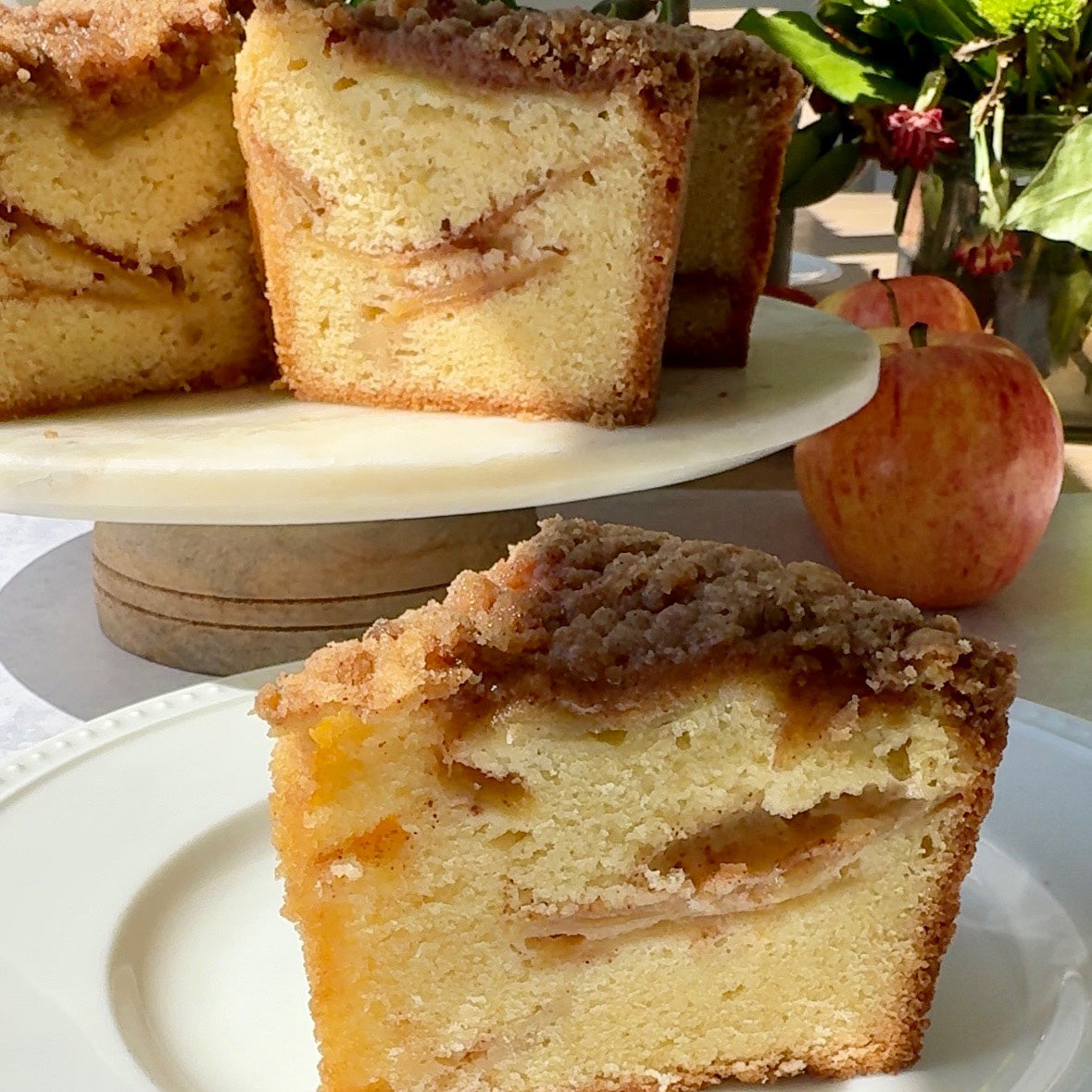 Cinnamon Streusel Apple Cake: A Sweet New Year Awaits