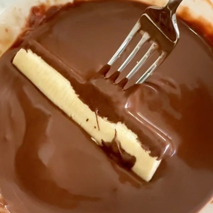 Feed Your Soul Frozen Chocolate Covered Banana Sticks