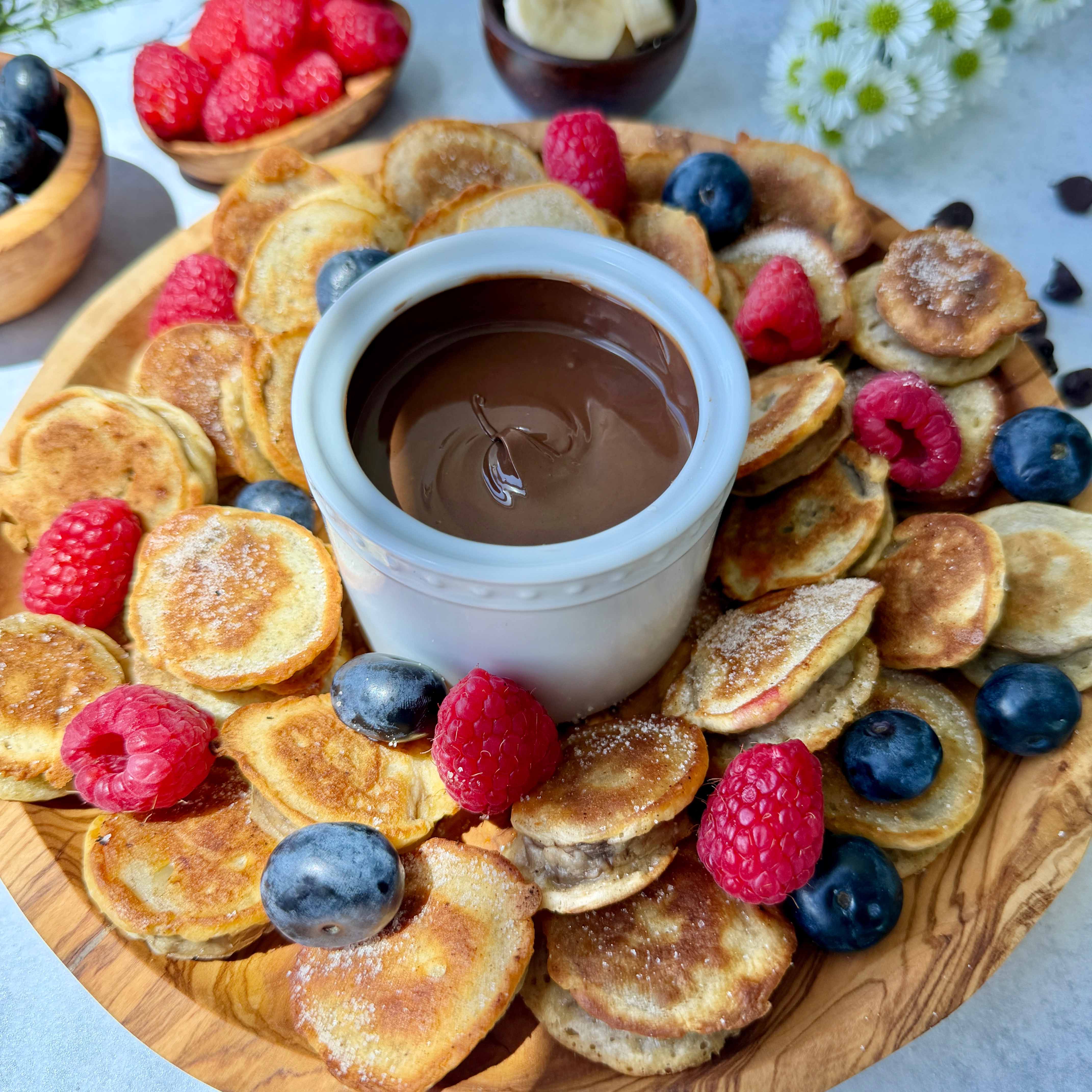 Feed Your Soul Mini Banana Pancakes