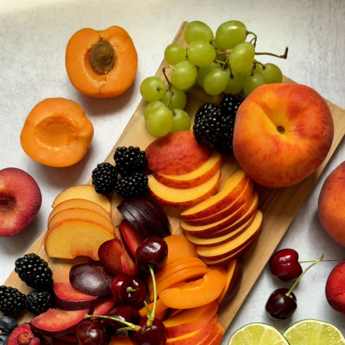Sweet, Juicy, and Slightly Over-the-Top: Summer Stone Fruit Salad